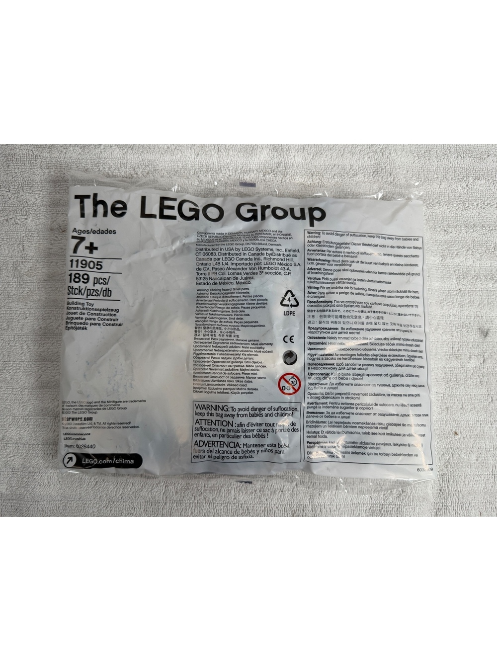 The LEGO Group Star Wars 189-Piece Building Toy 11905 (NEW Sealed) 6028440